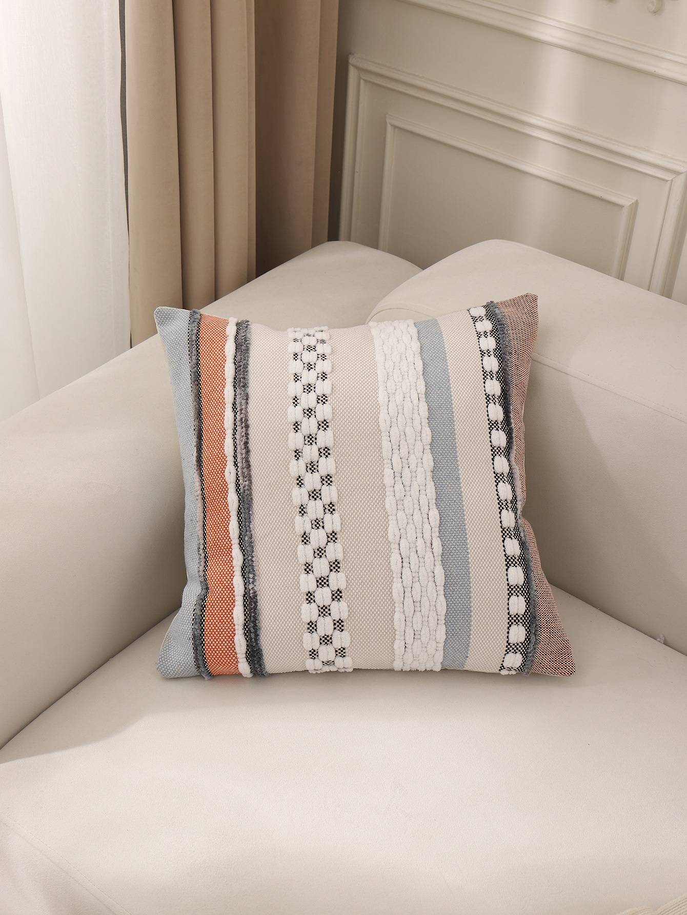 Jacquard Throw Pillow